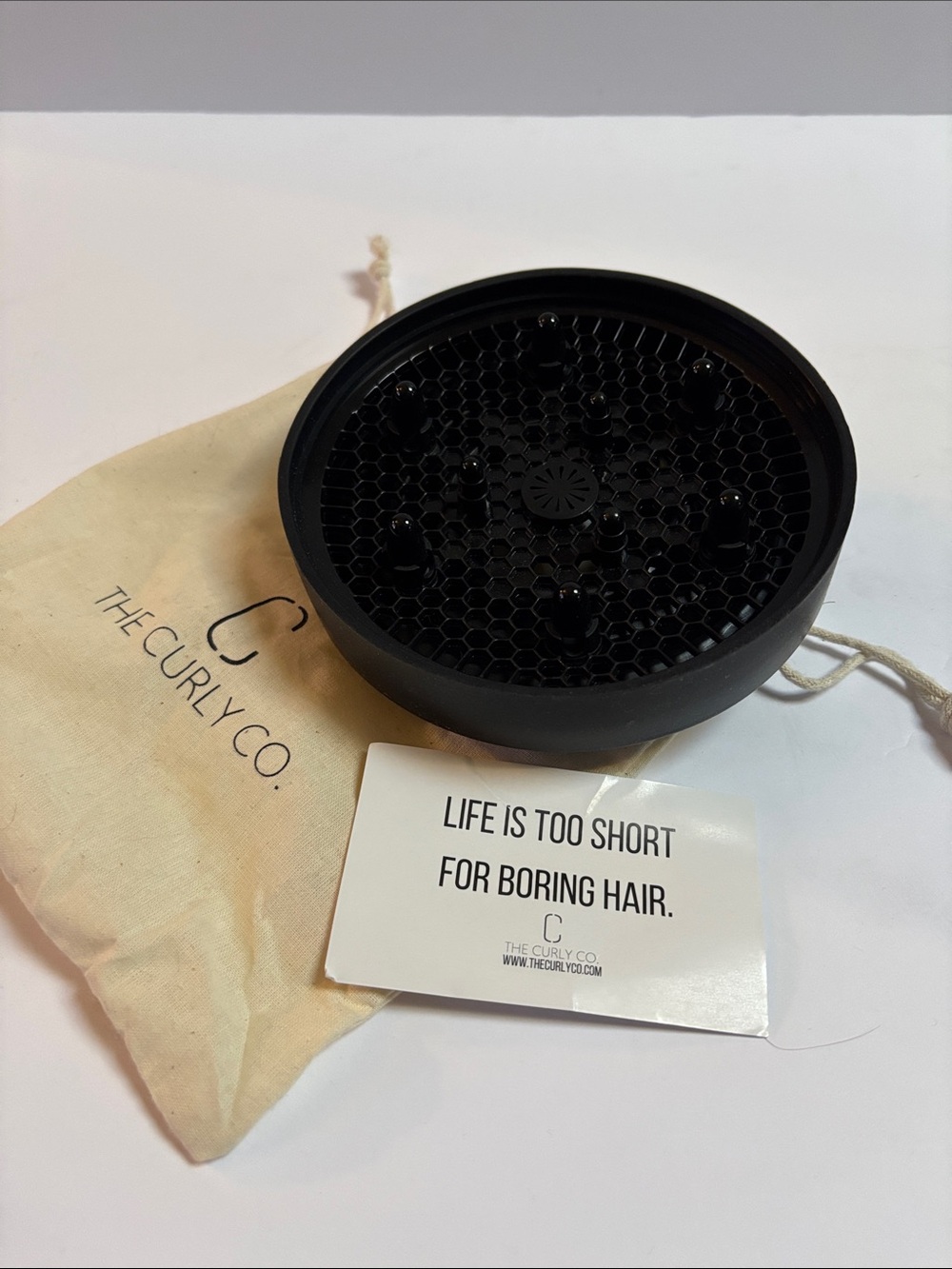 Black Diffuser Attachment for Curly Hair